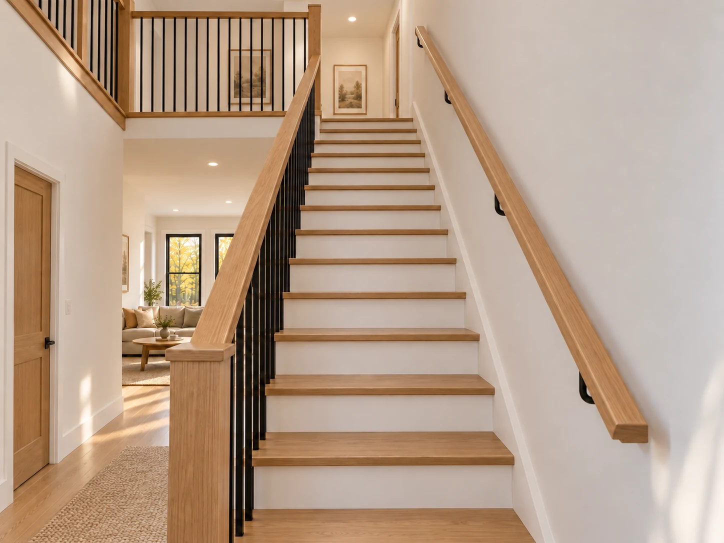 French Coach foyer & staircase