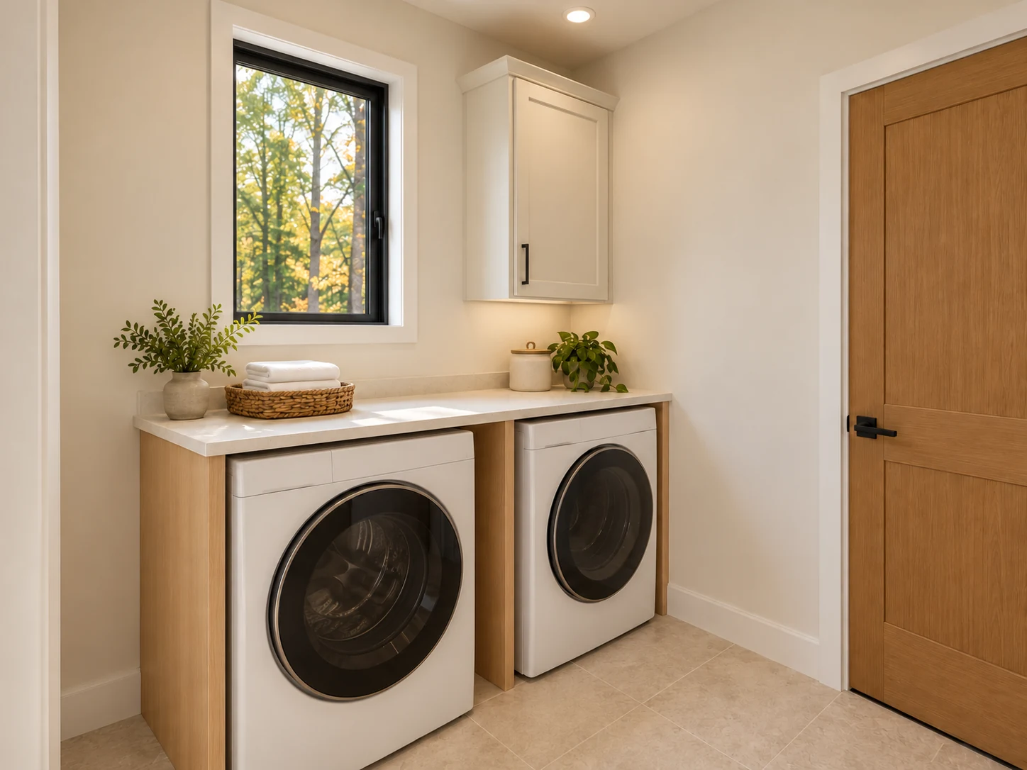 French Coach main-floor laundry