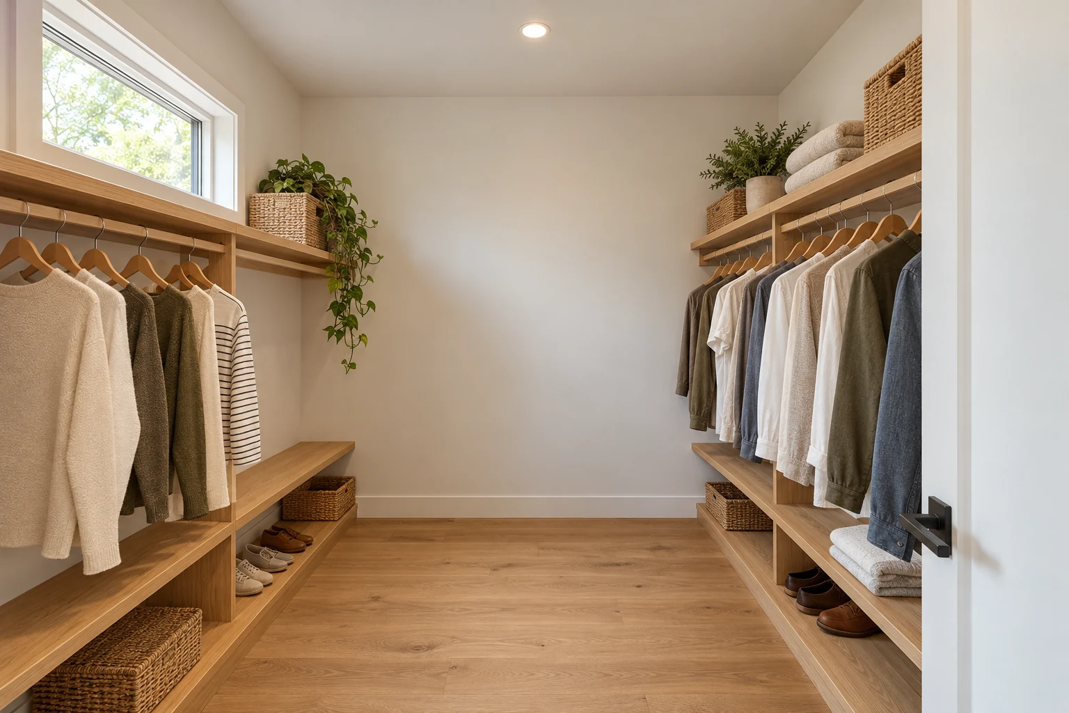 Millstone primary walk-in closet