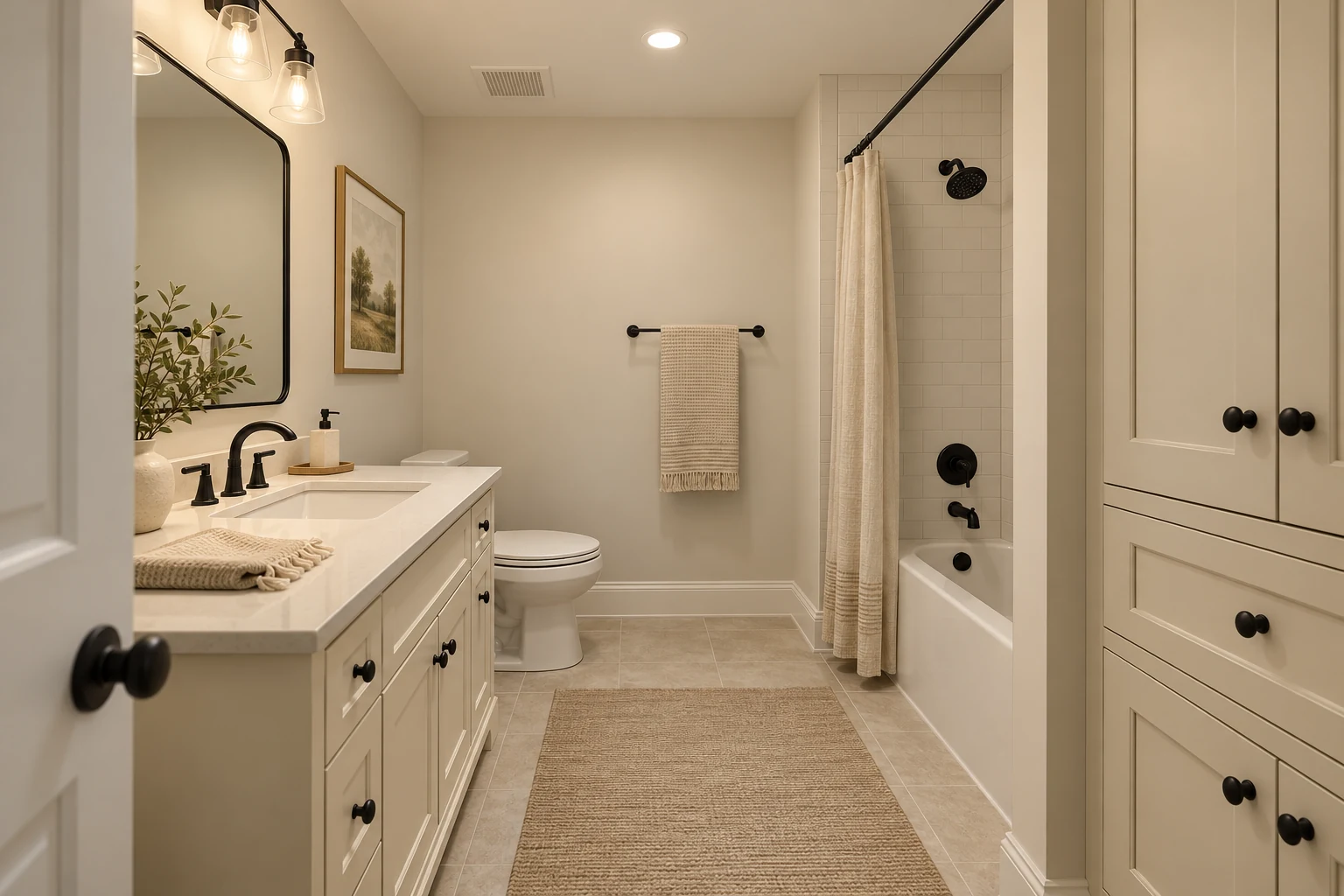 Millstone upstairs bathroom