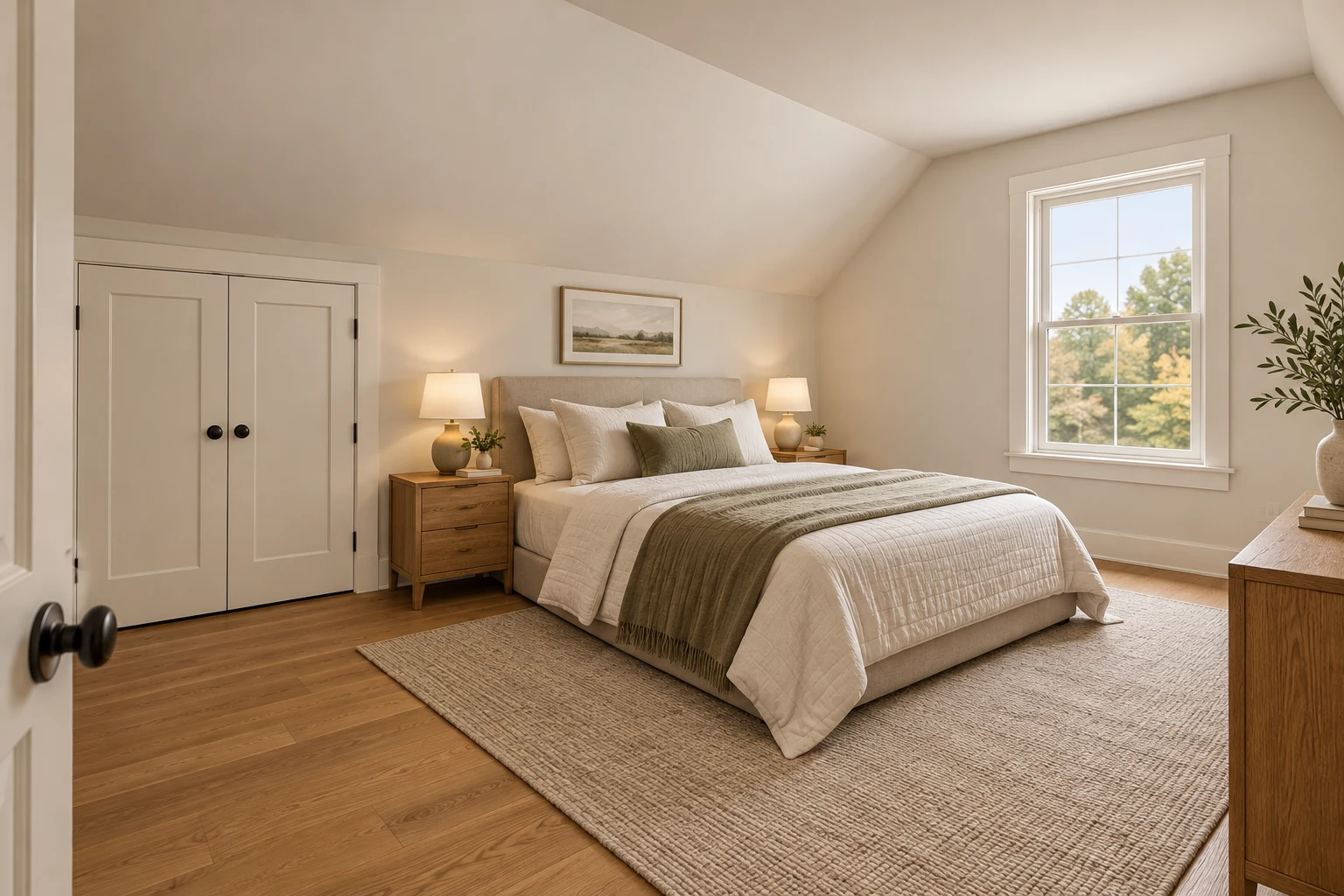 Millstone upstairs bedroom